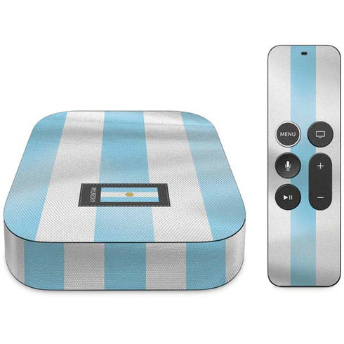 Argentina Soccer Flag Apple TV Skin